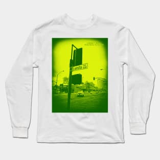 Lomita Avenue FOREST LIMEY, Glendale, California by Mistah Wilson Long Sleeve T-Shirt